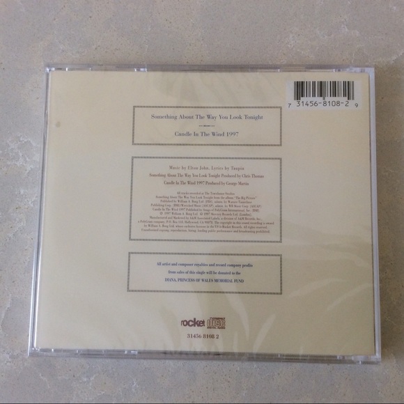 Elton John CD - In Loving Memory of Princess Diana - Picture 2 of 3